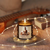 Scented Soy Candle (Multi-Size, Amber Jar)