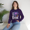 Unisex Heavy Blend™ Crewneck Sweatshirt  I LOVE TO READ DESIGN.