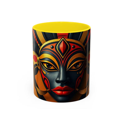 AFRICAN MASK COLORFULL Coffee Mug