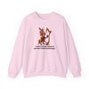 Unisex Heavy Blend™ Crewneck Sweatshirt   A horse on the harp Because the world wasn’t already beautiful enough.