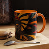 Coffee Mug (11OZ   AFRICAN MASK COLORFULL Coffee Mug