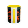 Accent Coffee Mug (11, AFRICAN MASK COLORFULL Coffee Mug