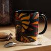 Coffee Mug (11OZ   AFRICAN MASK COLORFULL Coffee Mug