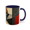Mug - Colorful African Mask Art Coffee Mug (11, 15oz)