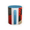 Mug - Colorful African Mask Art Coffee Mug (11, 15oz)