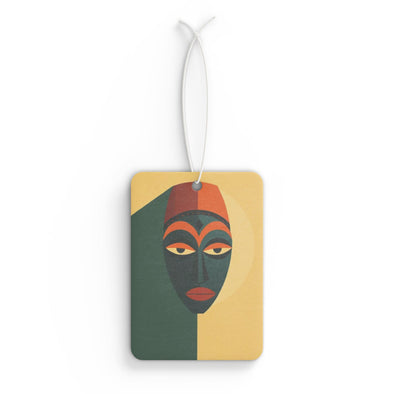 Car Air Freshener     AFRICAN MASK COLORFULL
