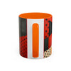 Mug - Colorful African Mask Art Coffee Mug (11, 15oz)