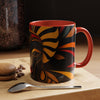Coffee Mug (11OZ   AFRICAN MASK COLORFULL Coffee Mug
