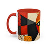 Mug - Colorful African Mask Art Coffee Mug (11, 15oz)