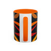 Coffee Mug (11OZ   AFRICAN MASK COLORFULL Coffee Mug