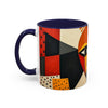 Mug - Colorful African Mask Art Coffee Mug (11, 15oz)