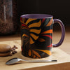 Coffee Mug (11OZ   AFRICAN MASK COLORFULL Coffee Mug