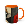 Mug - Colorful African Mask Art Coffee Mug (11, 15oz)