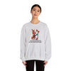 Unisex Heavy Blend™ Crewneck Sweatshirt   A horse on the harp Because the world wasn’t already beautiful enough.