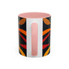 Coffee Mug (11OZ   AFRICAN MASK COLORFULL Coffee Mug