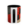 Mug - Colorful African Mask Art Coffee Mug (11, 15oz)