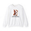 Unisex Heavy Blend™ Crewneck Sweatshirt   A horse on the harp Because the world wasn’t already beautiful enough.