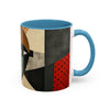 Mug - Colorful African Mask Art Coffee Mug (11, 15oz)