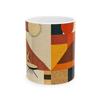 Boho Style Ceramic Mug