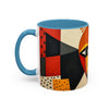 Mug - Colorful African Mask Art Coffee Mug (11, 15oz)