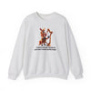 Unisex Heavy Blend™ Crewneck Sweatshirt   A horse on the harp Because the world wasn’t already beautiful enough.