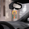 Car Air Freshener AFRICAN MASK COLORFULL