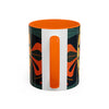 Accent Coffee Mug (11, AFRICAN MASK COLORFULL Coffee Mug