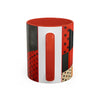 Mug - Colorful African Mask Art Coffee Mug (11, 15oz)