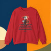 Unisex Heavy Blend™ Crewneck Sweatshirt    A cow playing the accordion Sure, because that’s what was missing from my life.