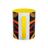 Coffee Mug (11OZ   AFRICAN MASK COLORFULL Coffee Mug