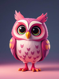 3d printed stl download file of a owl