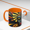 Coffee Mug (11OZ   AFRICAN MASK COLORFULL Coffee Mug