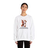 Unisex Heavy Blend™ Crewneck Sweatshirt   A horse on the harp Because the world wasn’t already beautiful enough.