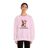 Unisex Heavy Blend™ Crewneck Sweatshirt   A horse on the harp Because the world wasn’t already beautiful enough.