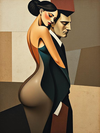 This stunning and sensual digital download wall art
