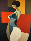 This stunning and sensual digital download wall art