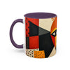 Mug - Colorful African Mask Art Coffee Mug (11, 15oz)