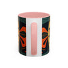 Accent Coffee Mug (11, AFRICAN MASK COLORFULL Coffee Mug