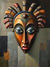 African mask art download