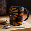 Coffee Mug (11OZ   AFRICAN MASK COLORFULL Coffee Mug