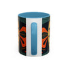 Accent Coffee Mug (11, AFRICAN MASK COLORFULL Coffee Mug