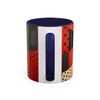 Mug - Colorful African Mask Art Coffee Mug (11, 15oz)