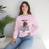 Unisex Heavy Blend™ Crewneck Sweatshirt    A cow playing the accordion Sure, because that’s what was missing from my life.