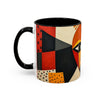 Mug - Colorful African Mask Art Coffee Mug (11, 15oz)