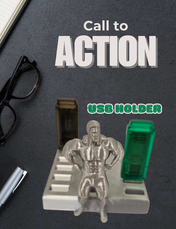 BODYBUILDER USB HOLDER