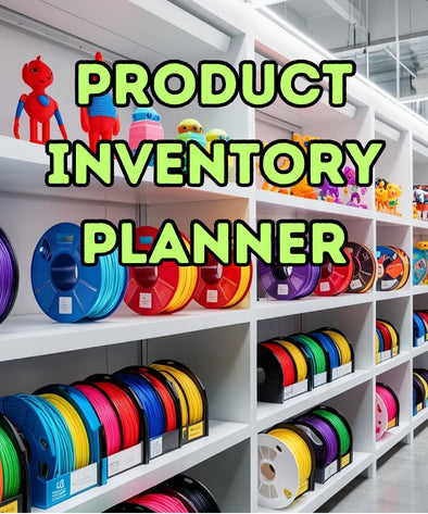 3d filament  Product Inventory Planner