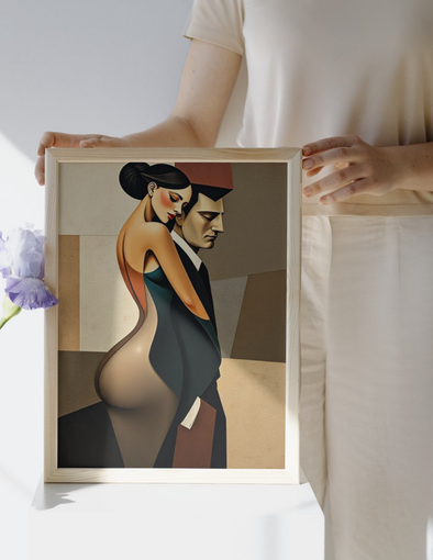 This stunning and sensual digital download wall art