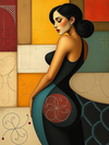This stunning and sensual digital download wall art