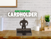 Body builder desktop cardholder!