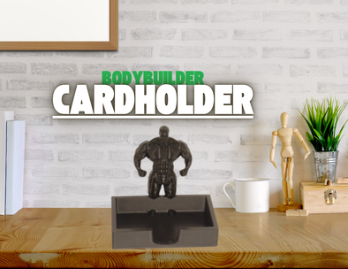 Body builder desktop cardholder!